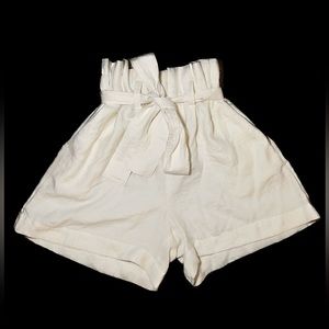 Off-white dress shorts